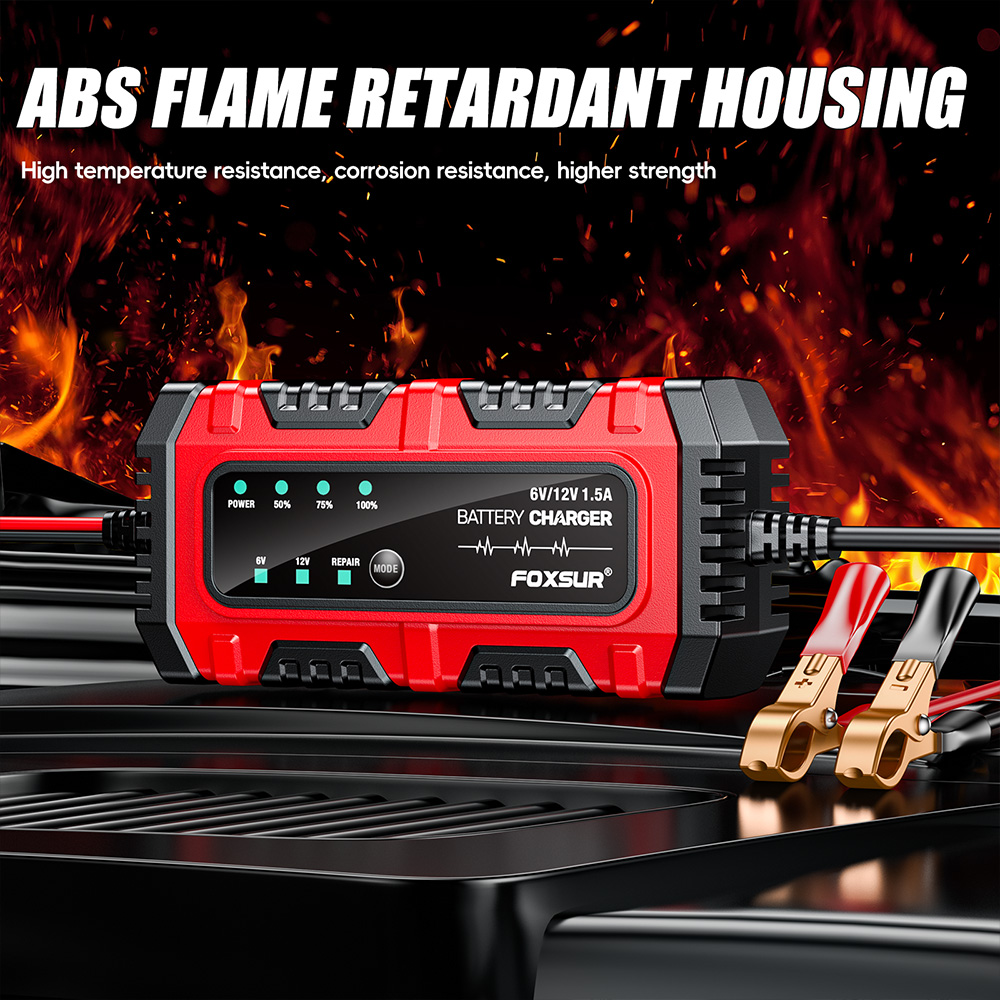 Bộ sạc ắc quy chì 6/12VDC FBC061215E