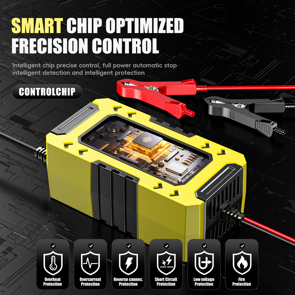 Bộ sạc ắc quy xe máy FBC1206F 12V 6A