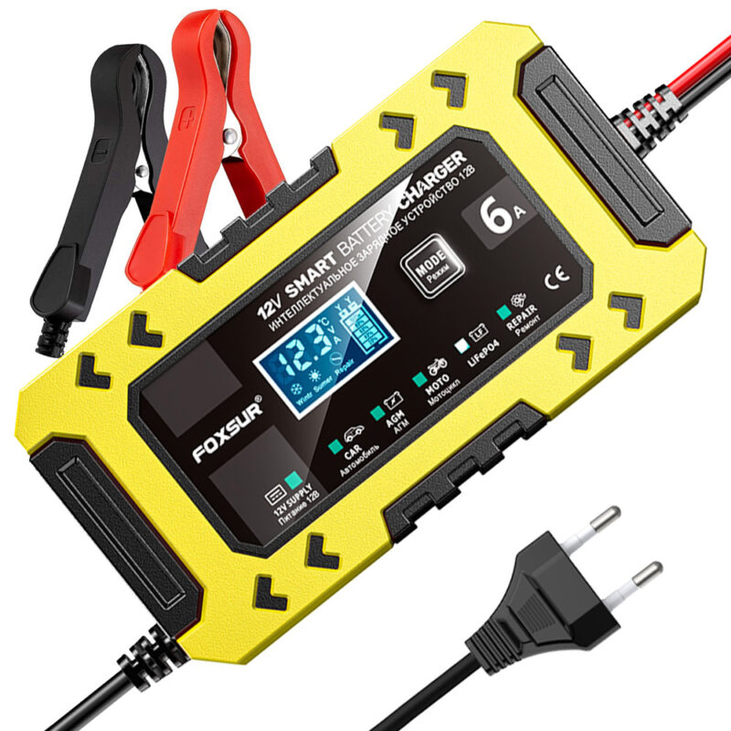 Bộ sạc ắc quy xe máy FBC1206F 12V 6A