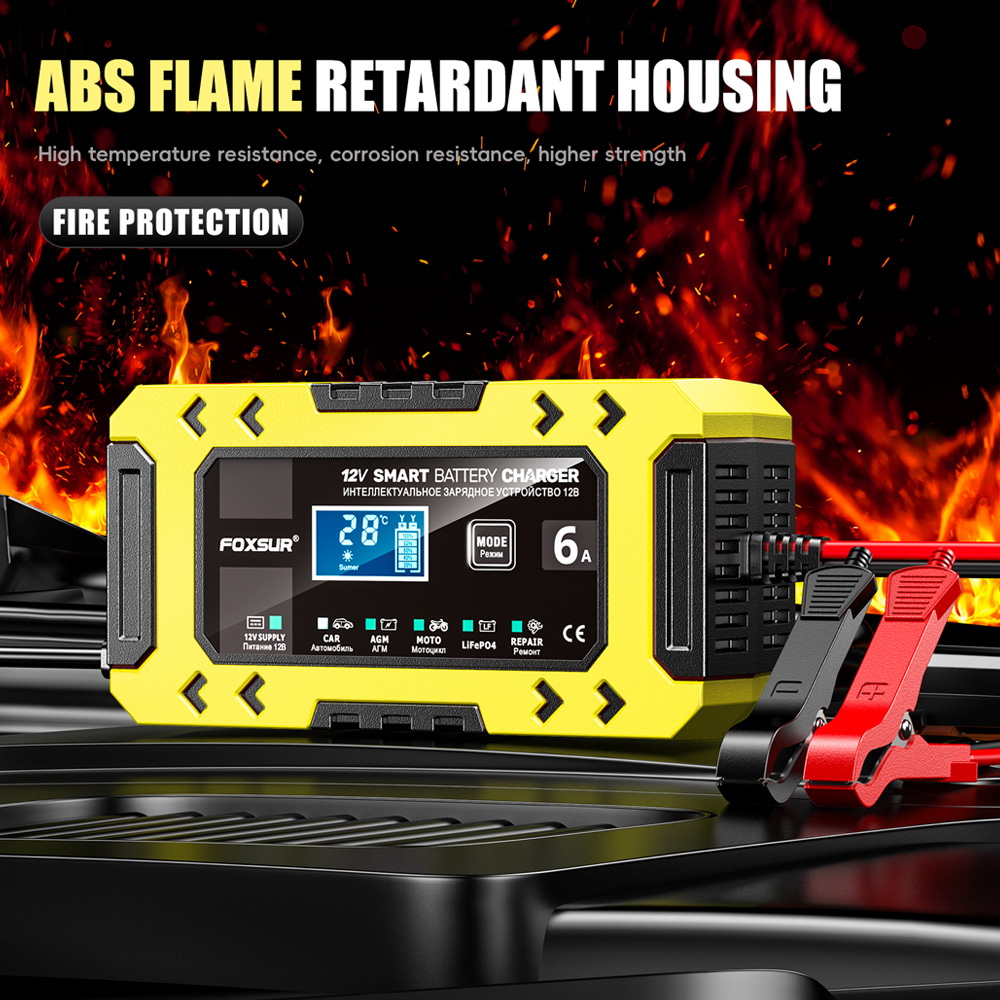 Bộ sạc ắc quy xe máy FBC1206F 12V 6A