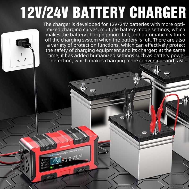 Bộ sạc ắc quy chì 12/24VDC BC122410F