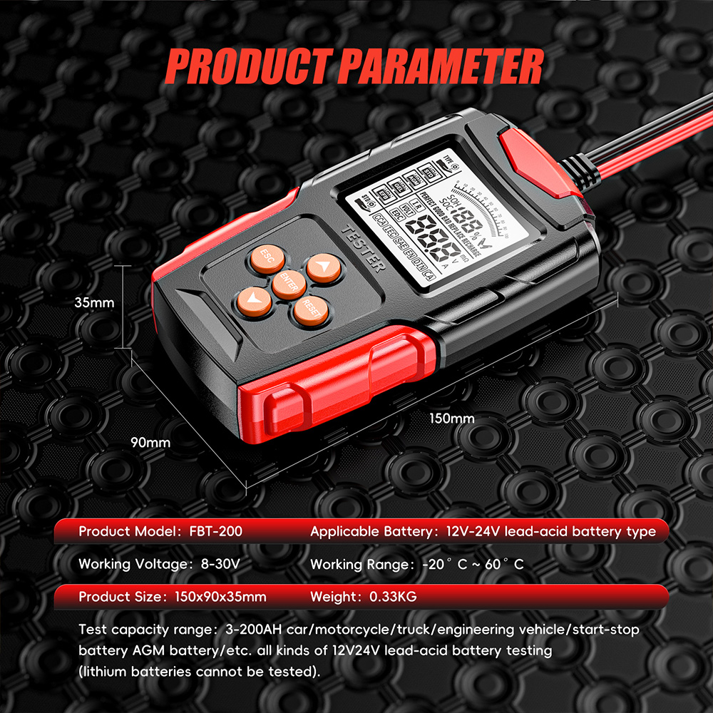 máy kiểm tra ắc quy FBT-200 12/24