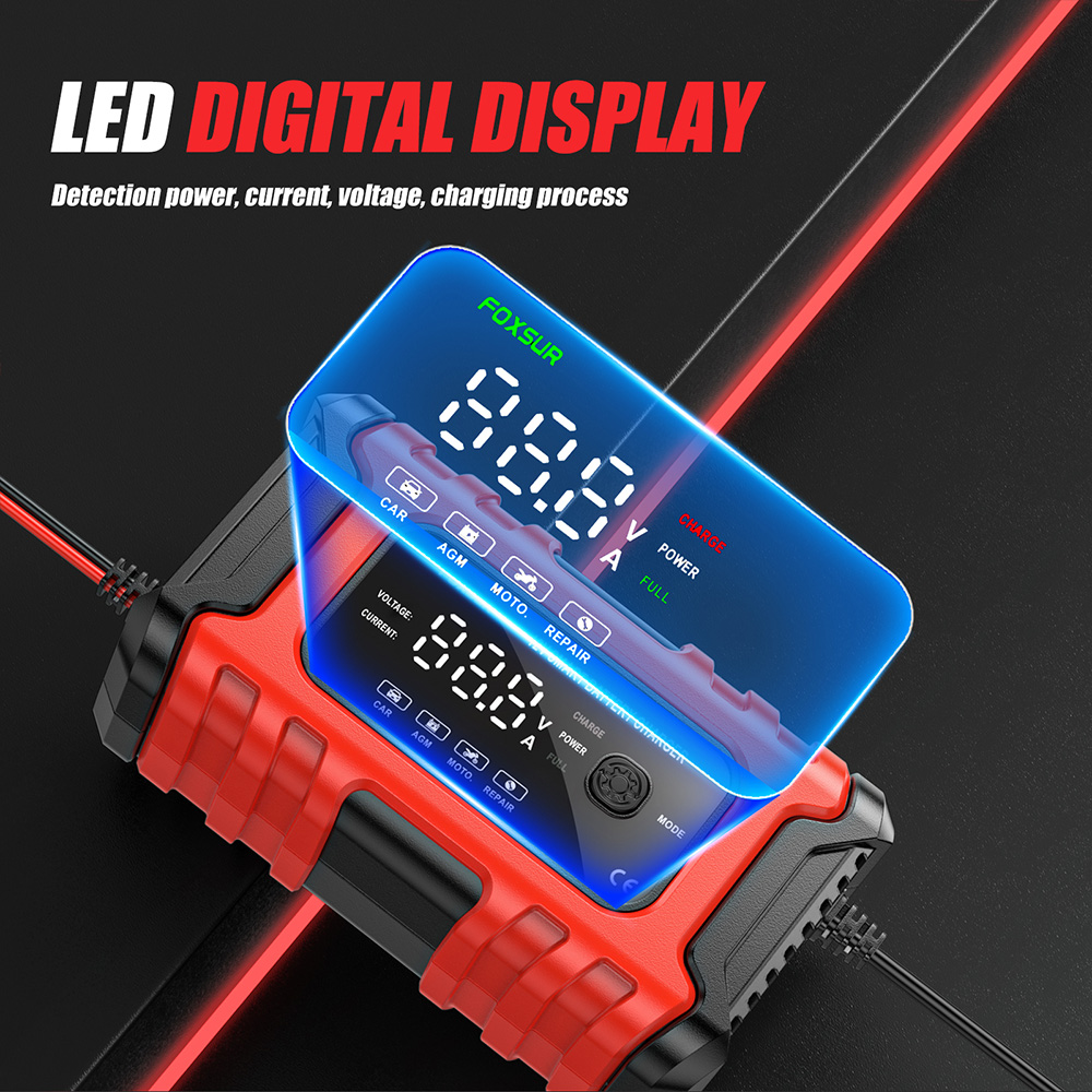 bo-sac-ac-quy-o-to-foxsur-12v-6a-man-hinh-ky-thuat-so