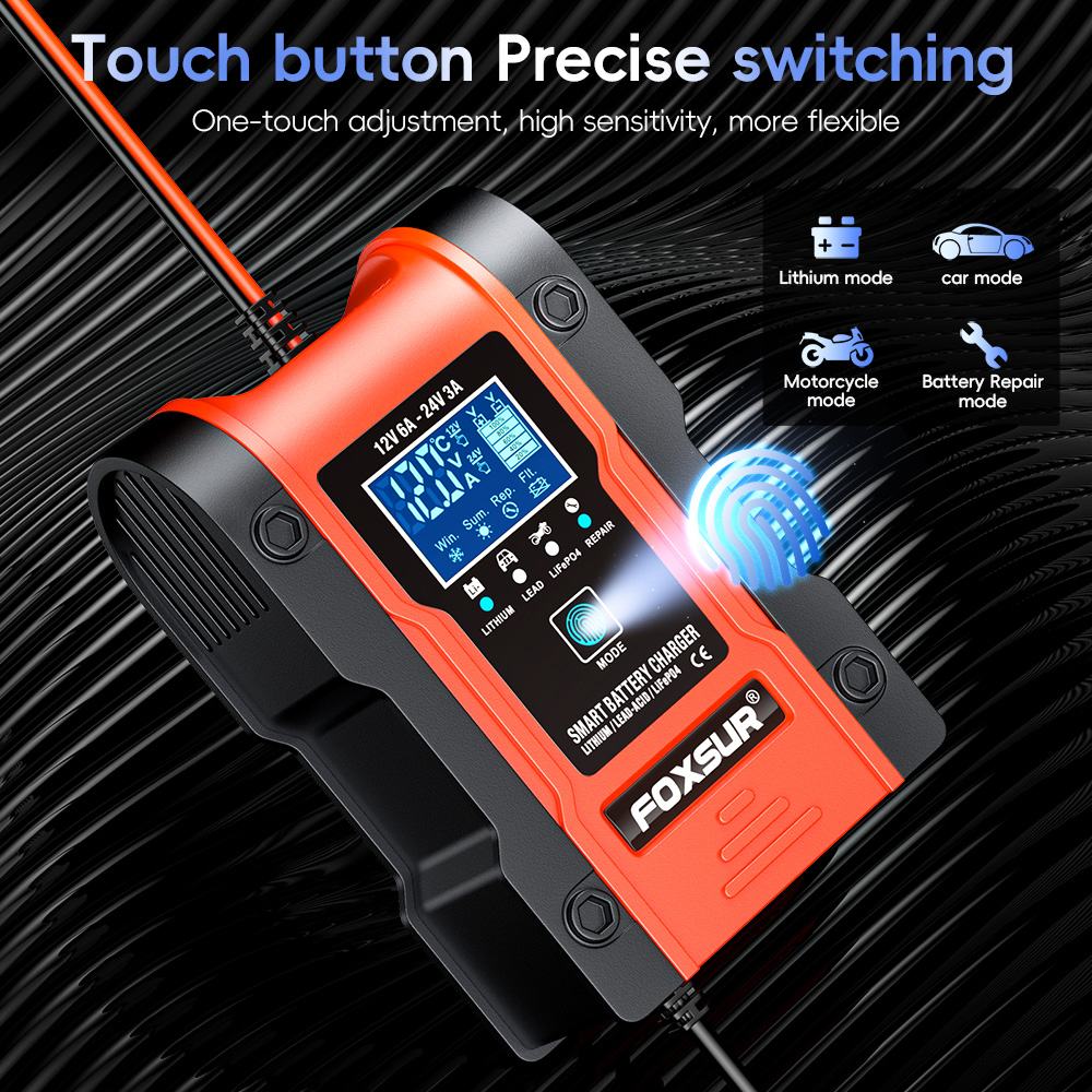 bo-sac-ac-quy-thong-minh-foxsur- FBC122406D-12V_6A-24V_3A