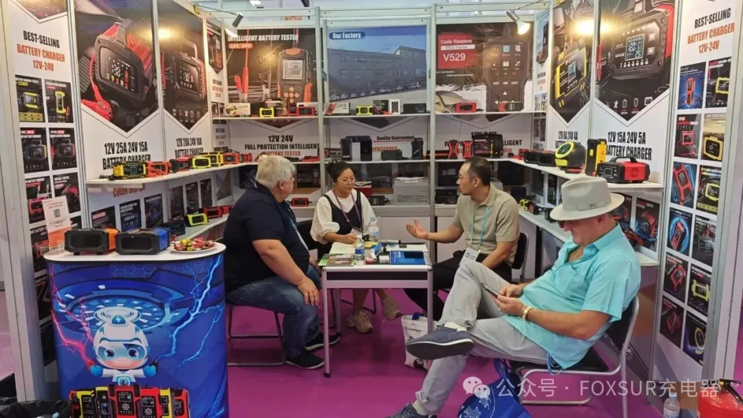 Foxsur tại hội chợ xuất nhập khẩu Trung Quốc